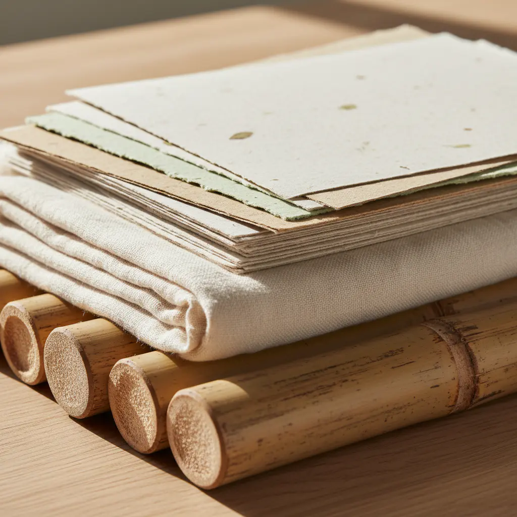Natural bamboo textures